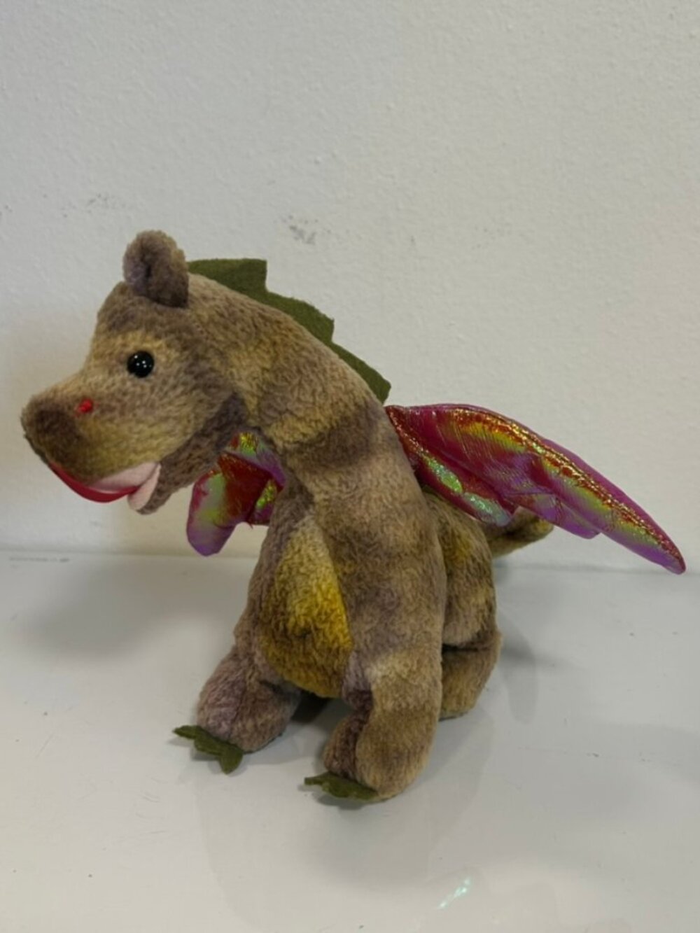 Ty Beanie Baby Scorch the Dragon Vintage 1998 (No Beanie baby tag) EUC